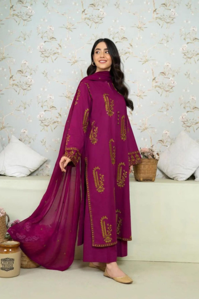 AMBER EMBROIDERED