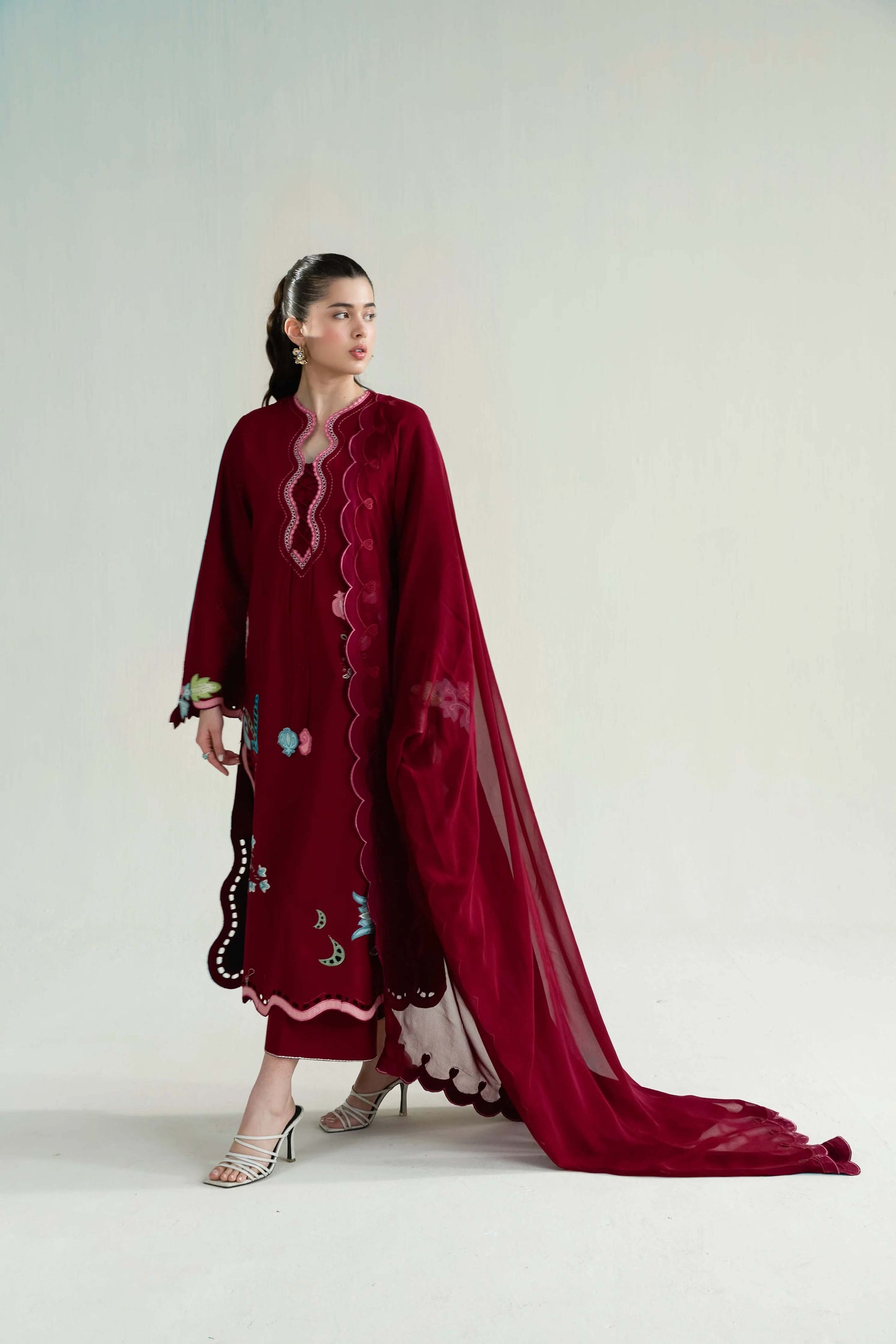 RAAZ EMBRIDERED 3PC