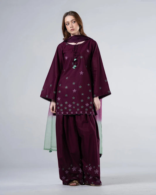 Mahira Embroidered 3pc