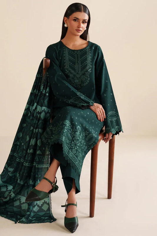 MAYA - Embroidered 3PC-LAWN