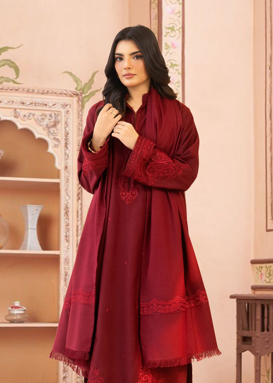 Almas Embroidered 3PC - Lawn