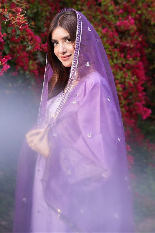 Naaz Embroidered -3pc - Lawn