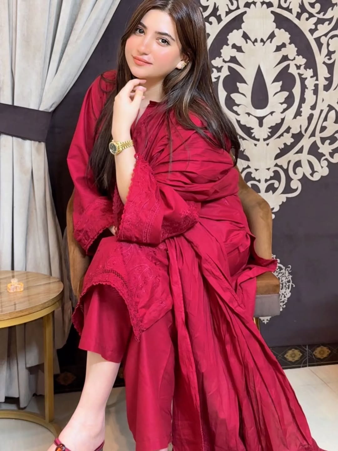 Almas Embroidered 3PC - Lawn