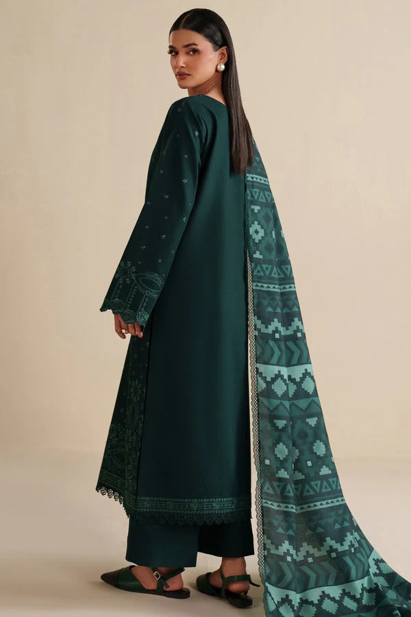 MAYA - Embroidered 3PC-LAWN