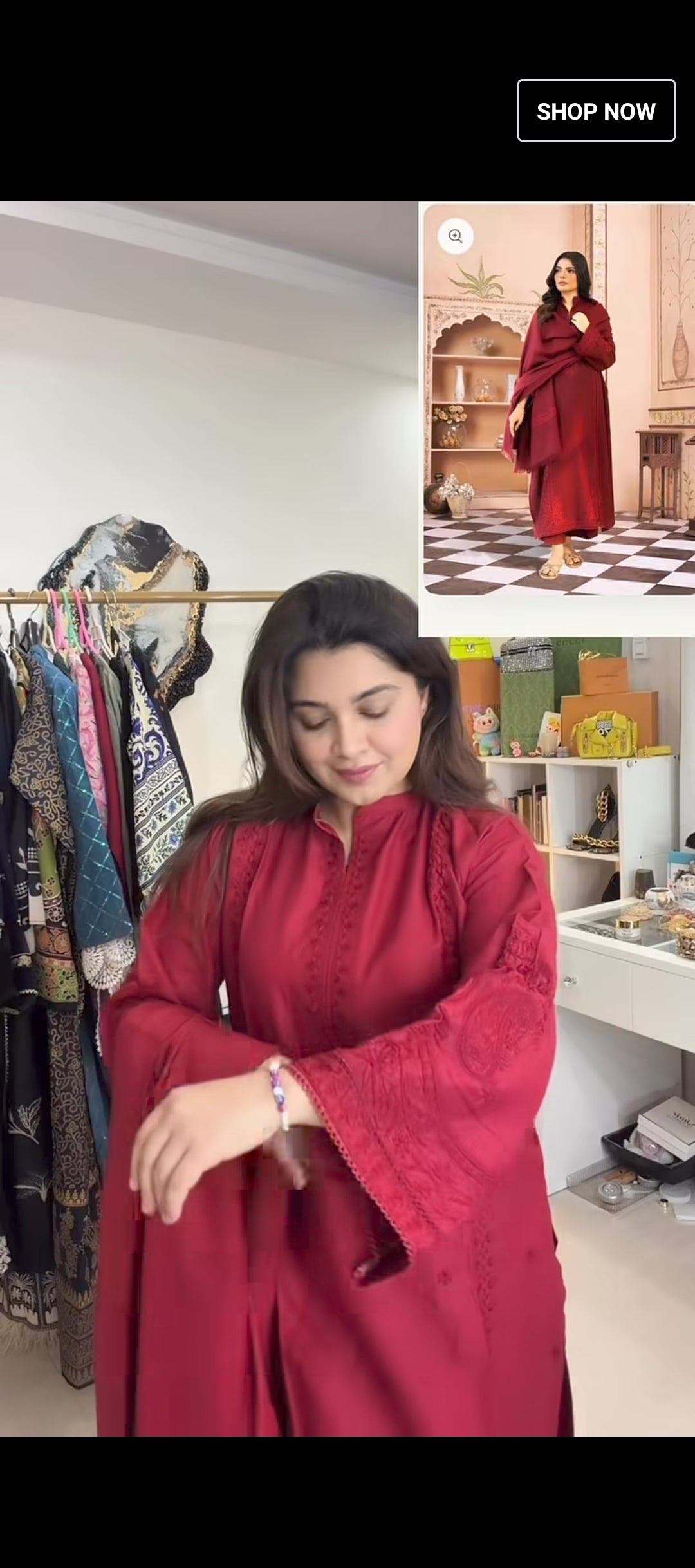 Almas Embroidered 3PC - Lawn