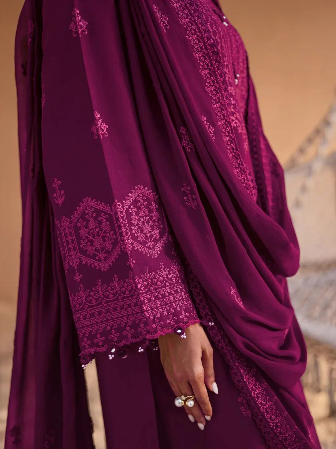 Halina Embroidered 3pc
